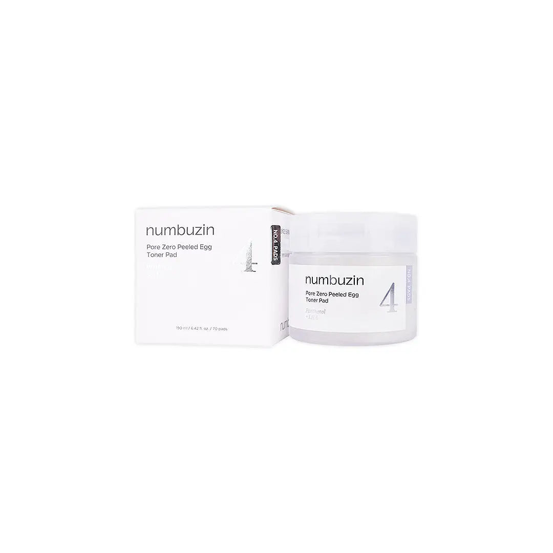 57665-Numbuzin No.4 Pore Zero Peeled Egg Toner Pad 190ml