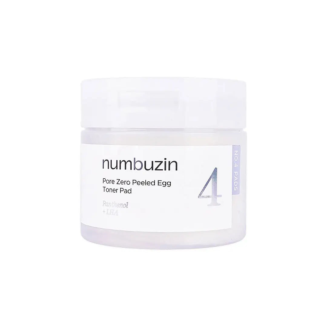 Numbuzin No.4 Pore Zero Peeled Egg Toner Pad 190ml