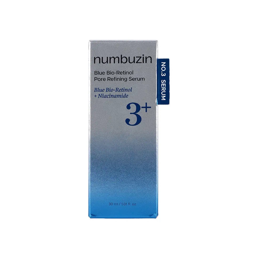 Numbuzin No.3 Blue Bio-Retinol Pore Refining Serum 30ml