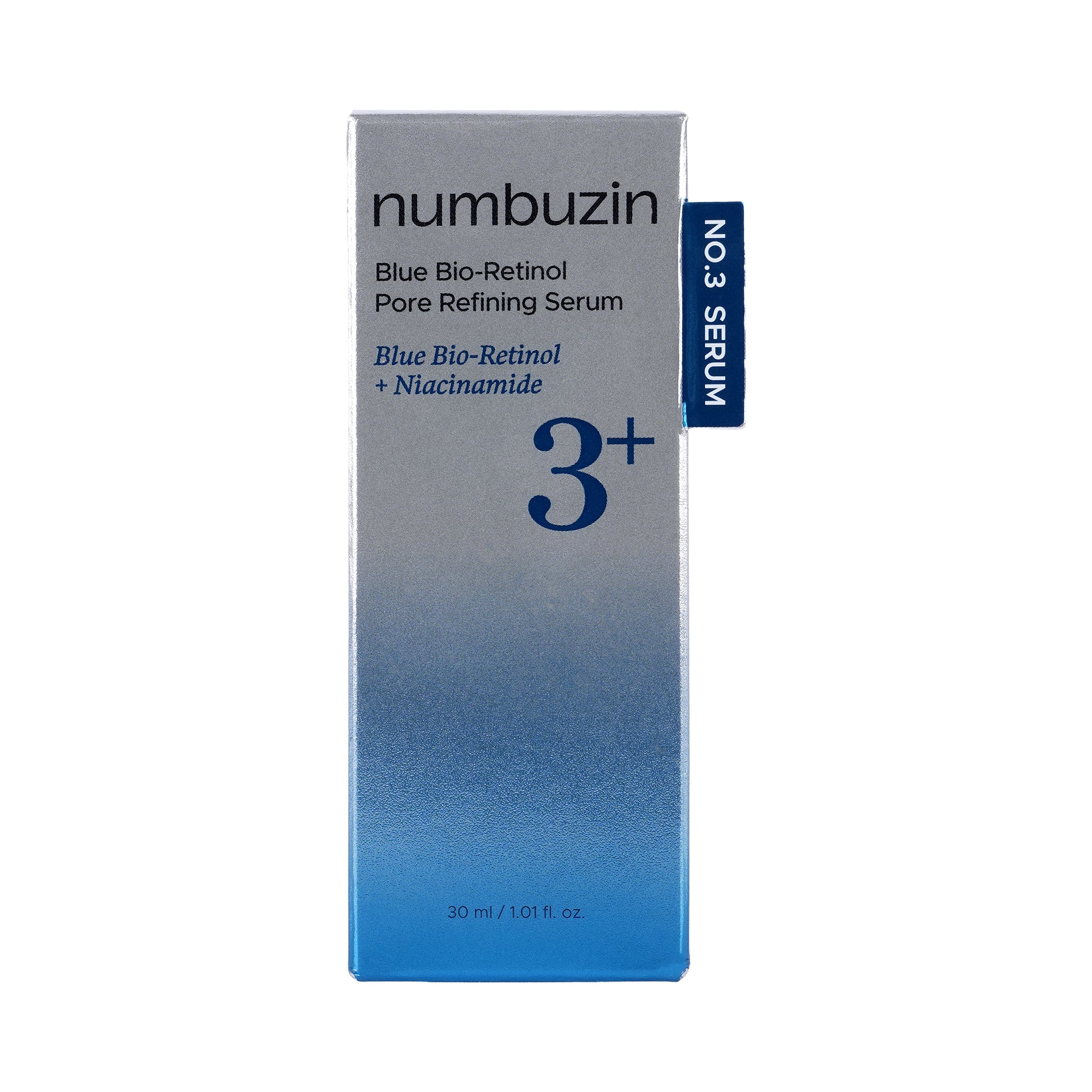 57667-Numbuzin No.3 Blue Bio-Retinol Pore Refining Serum 30ml +4