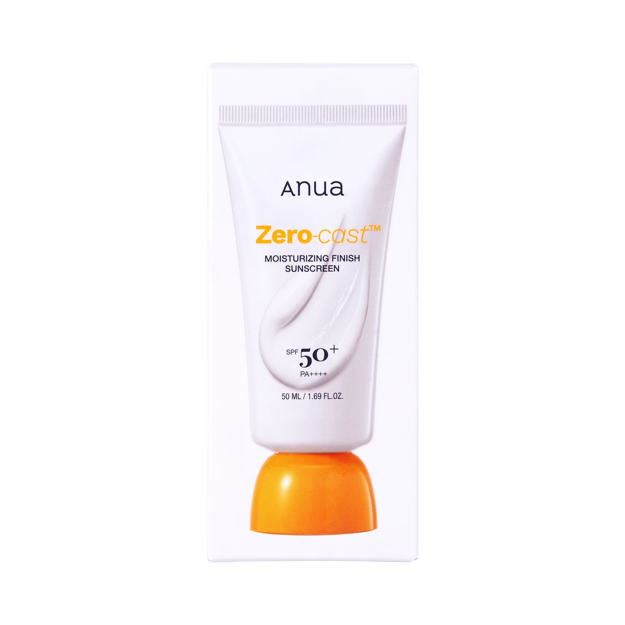 57668-Anua Zero-Cast Moisturizing Sunscreen Spf50+ PA++++ 50ml +2