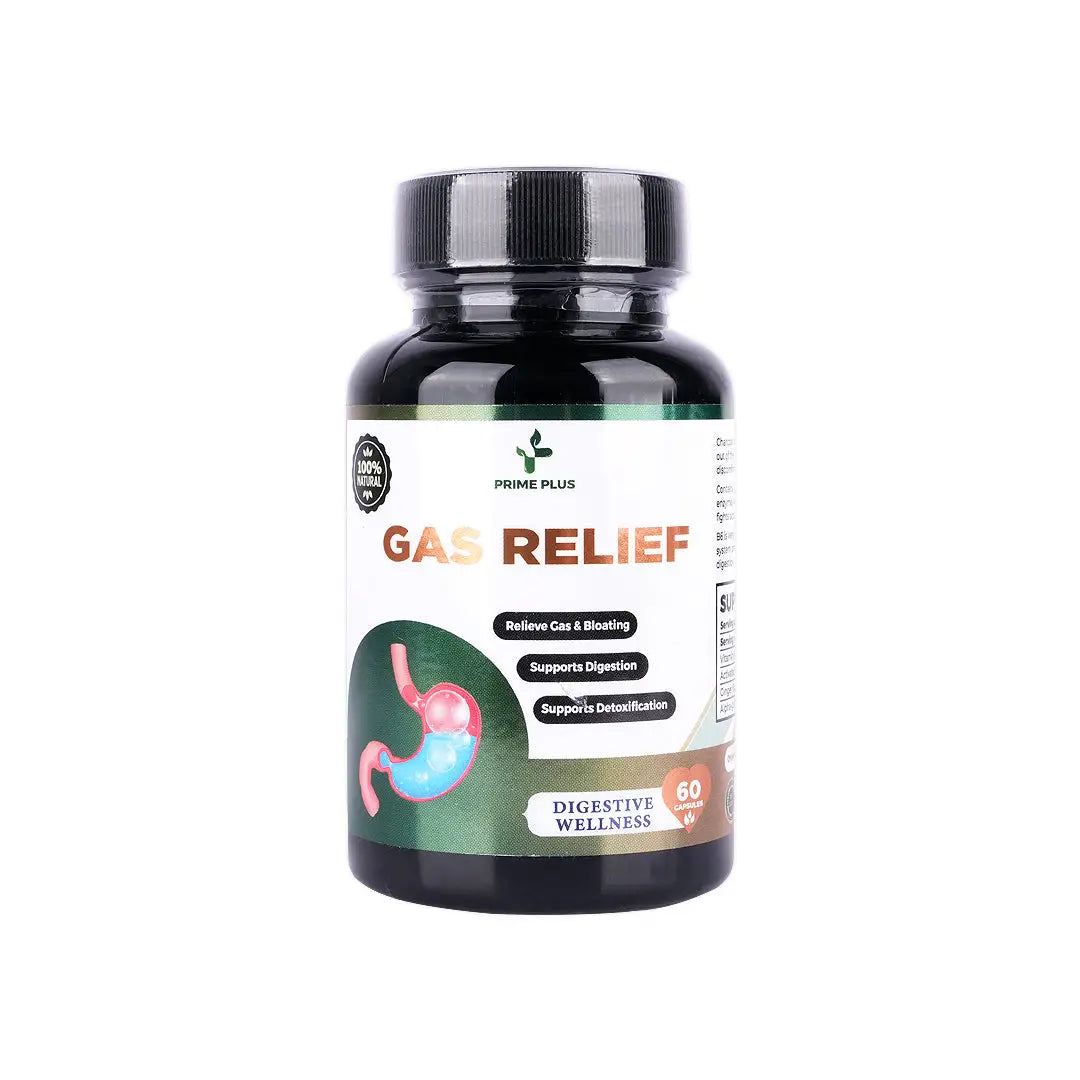 57678-Prime Plus Gas Relief 60 Capsules