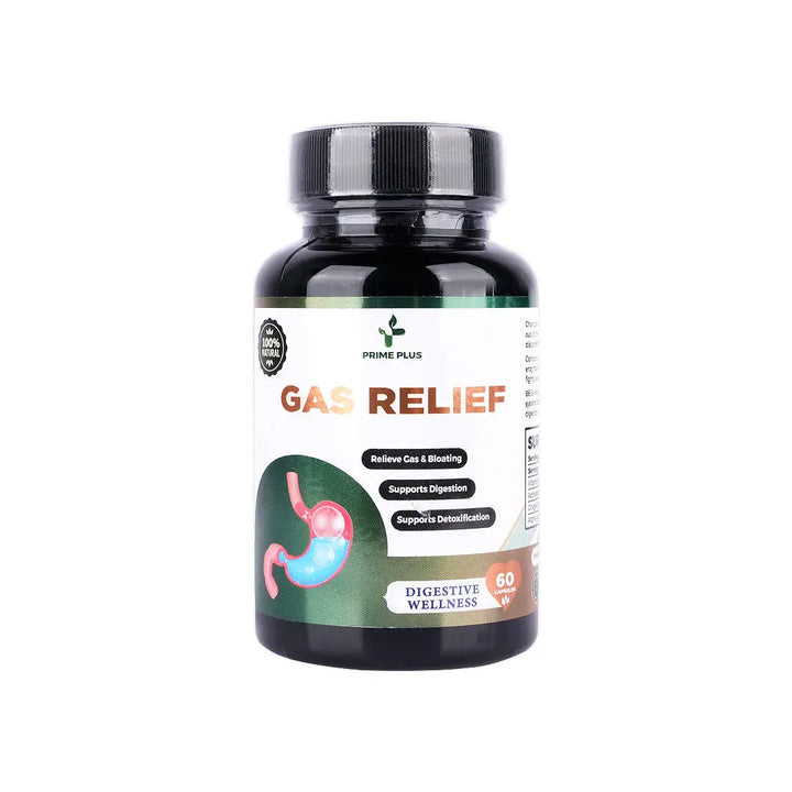 57678-Prime Plus Gas Relief 60 Capsules
