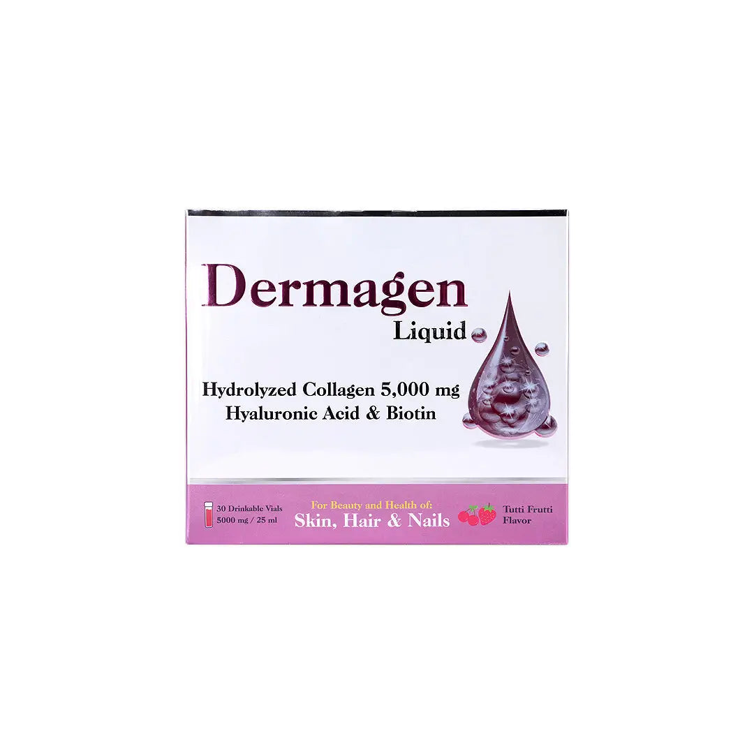 57686-Dermagen Liquid 5000mg/25ml 30 Vials-Tutti Frutti +2