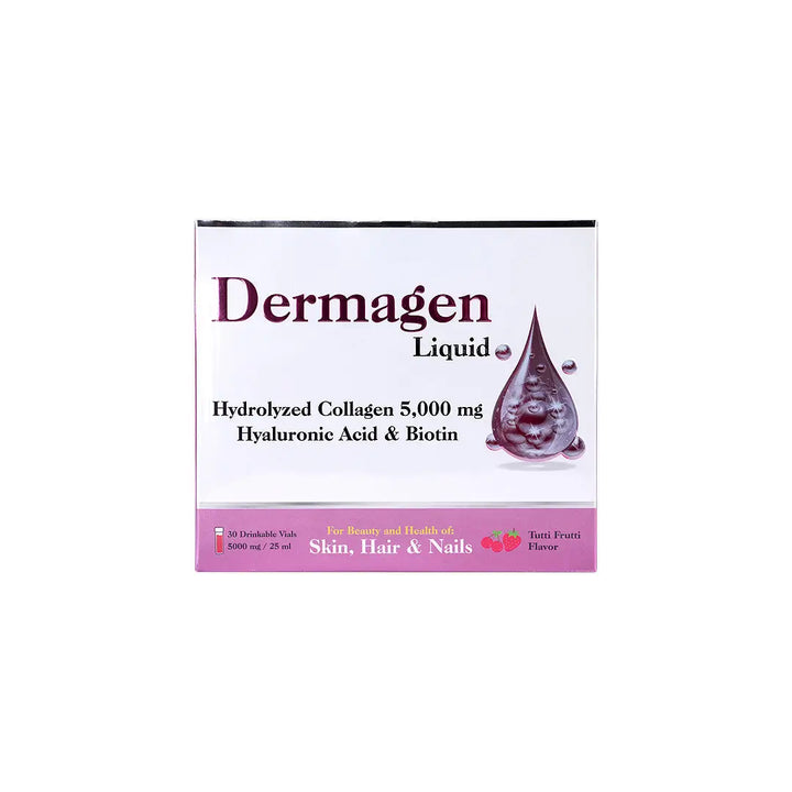 57686-Dermagen Liquid 5000mg/25ml 30 Vials-Tutti Frutti +2