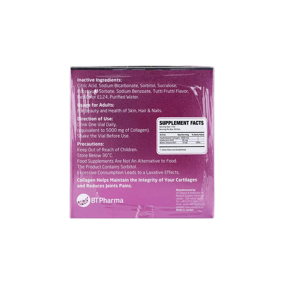 57686-Dermagen Liquid 5000mg/25ml 30 Vials-Tutti Frutti +1