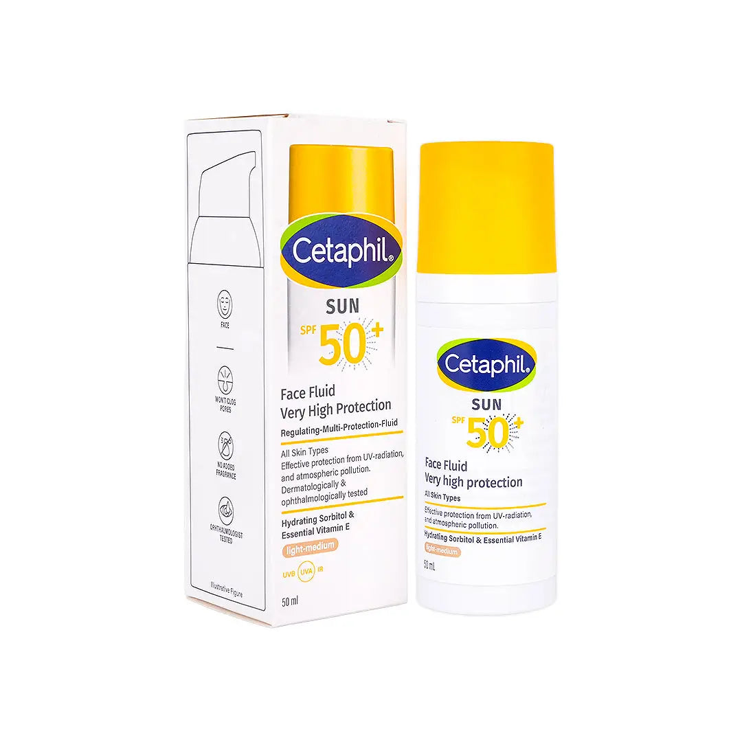 Cetaphil Sun Face Fluid Tinted  Spf50+50Ml