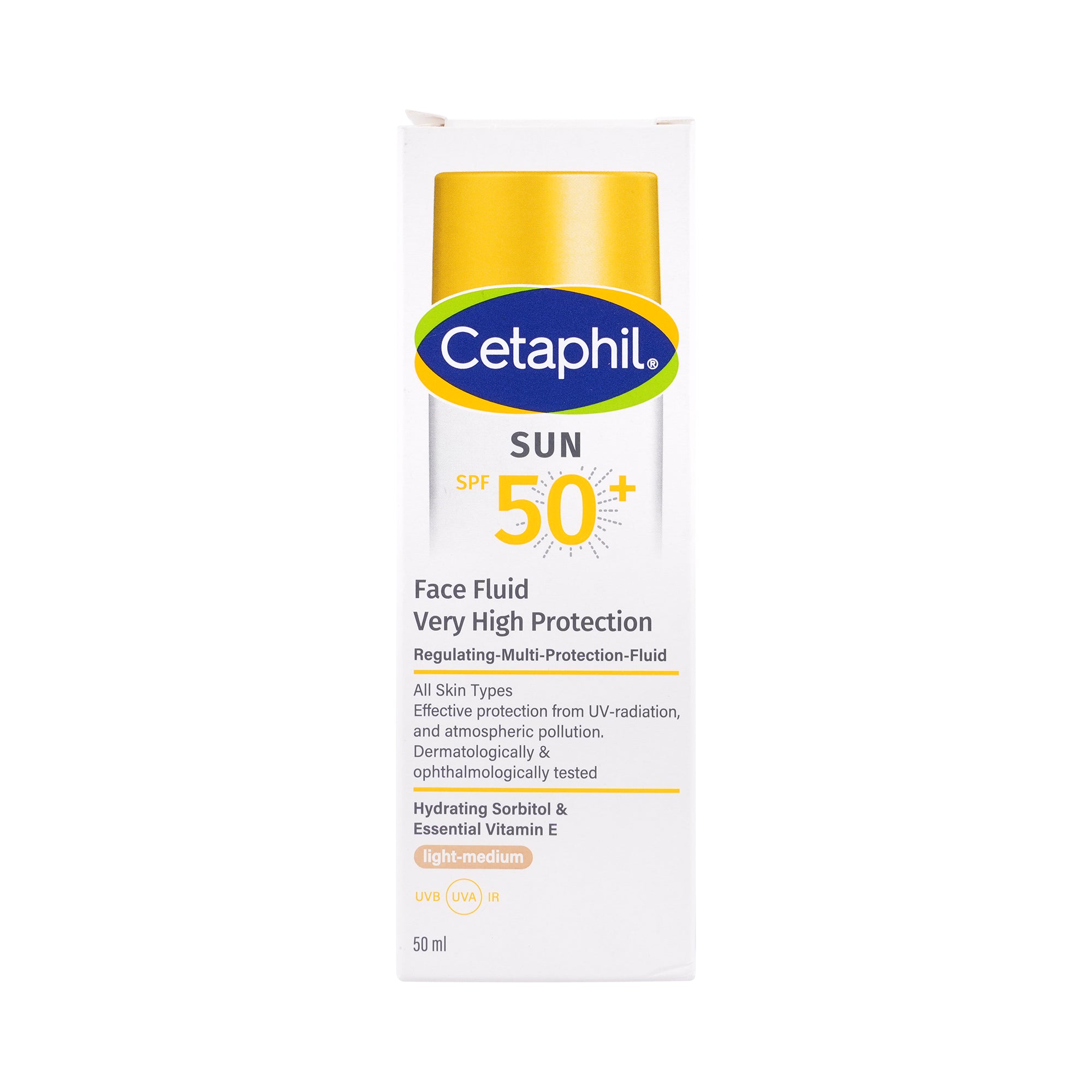 57687-Cetaphil Sun Face Fluid Tinted  Spf50+50ml +4