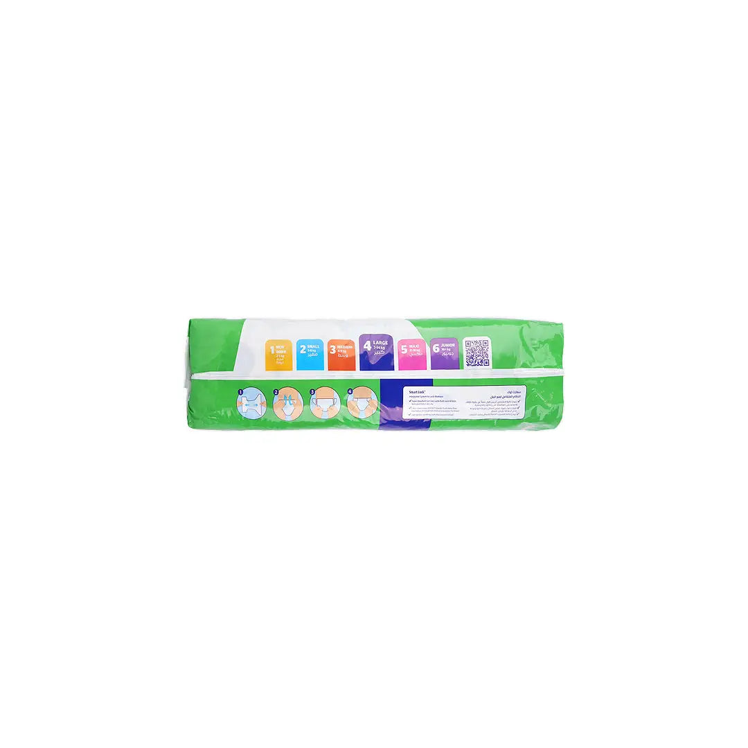 57700-Fine Baby Diaper - Mega Pack -Large No.4 7-14 Kg 74 Pcs +1