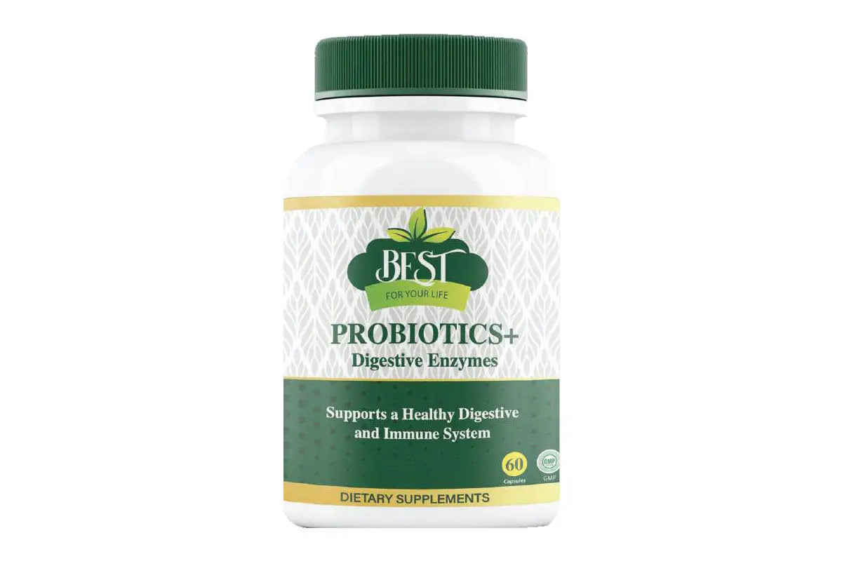57714-Best Probiotics + Digestive Enzymes 60 Capsules