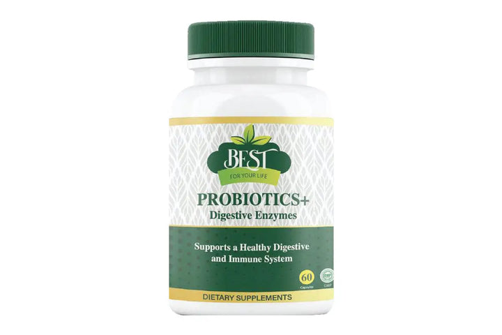 57714-Best Probiotics + Digestive Enzymes 60 Capsules