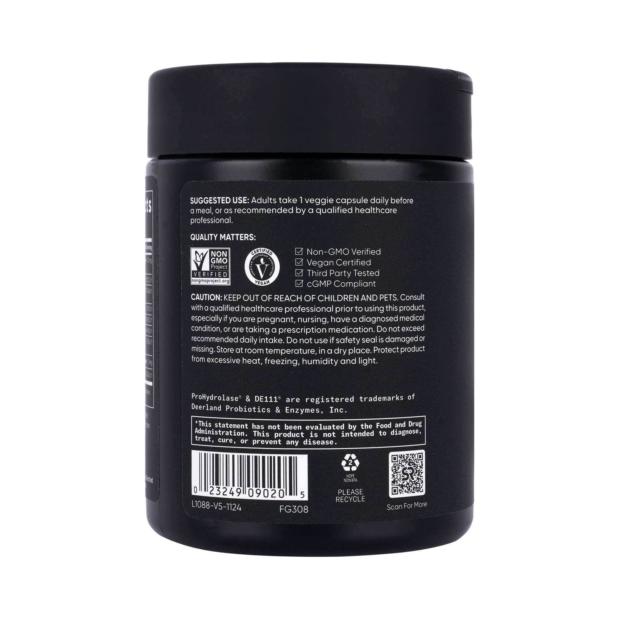 57722-Sports Research Digestive Enzymes 90 Veggie Capsules +2