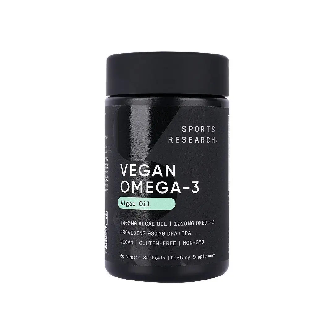 57724-Sports Research Vegan Omega - 3 Algae Oil 60 Veggie Softgels