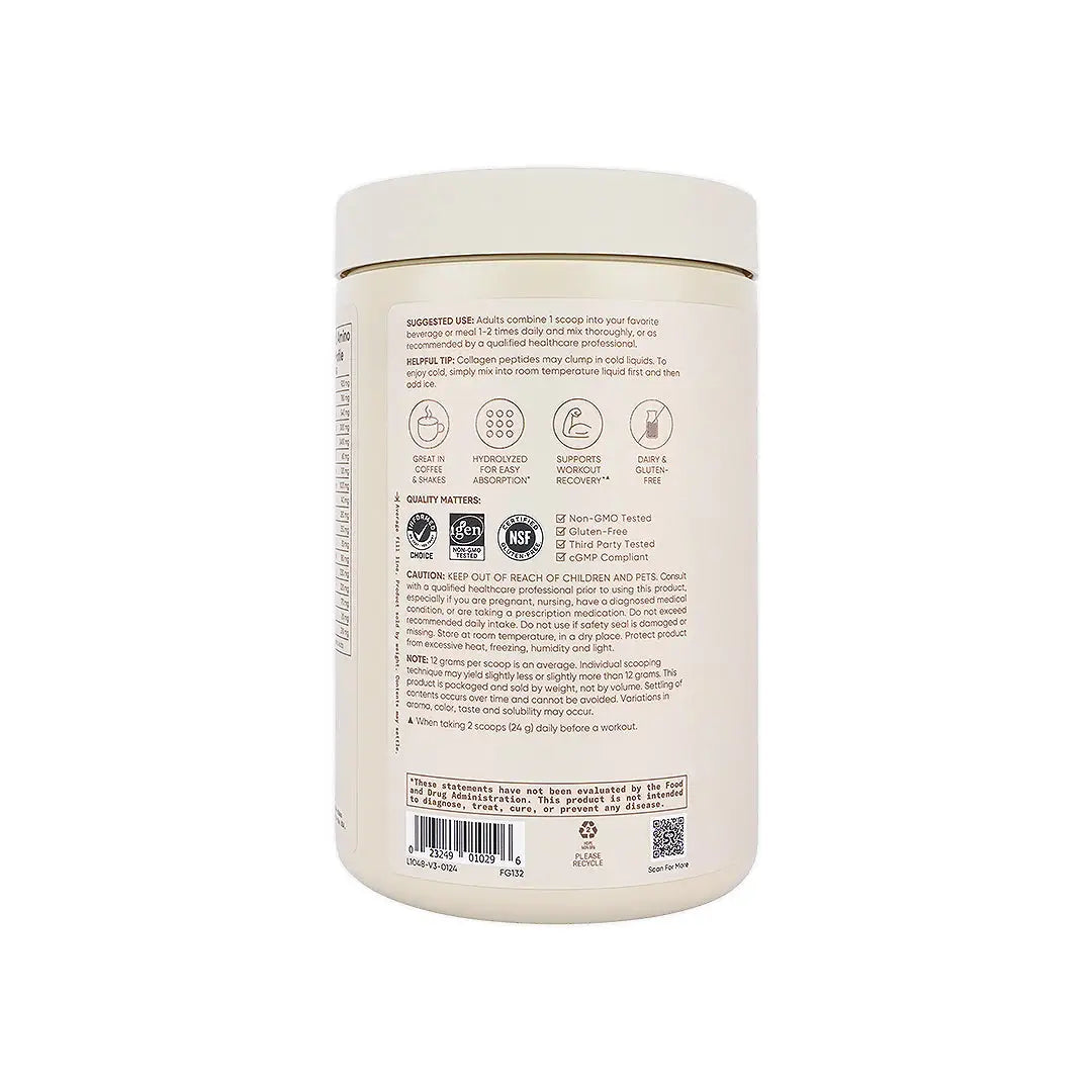 57727-Sports Research Collagen Peptides Vanilla 480g +2