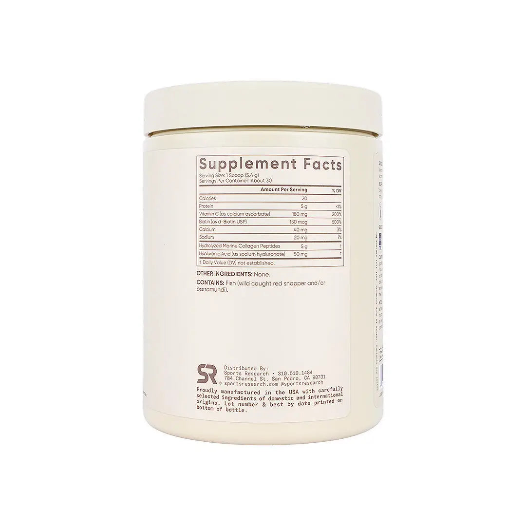 57729-Sports Research Marine Collagen Complex 164g +1