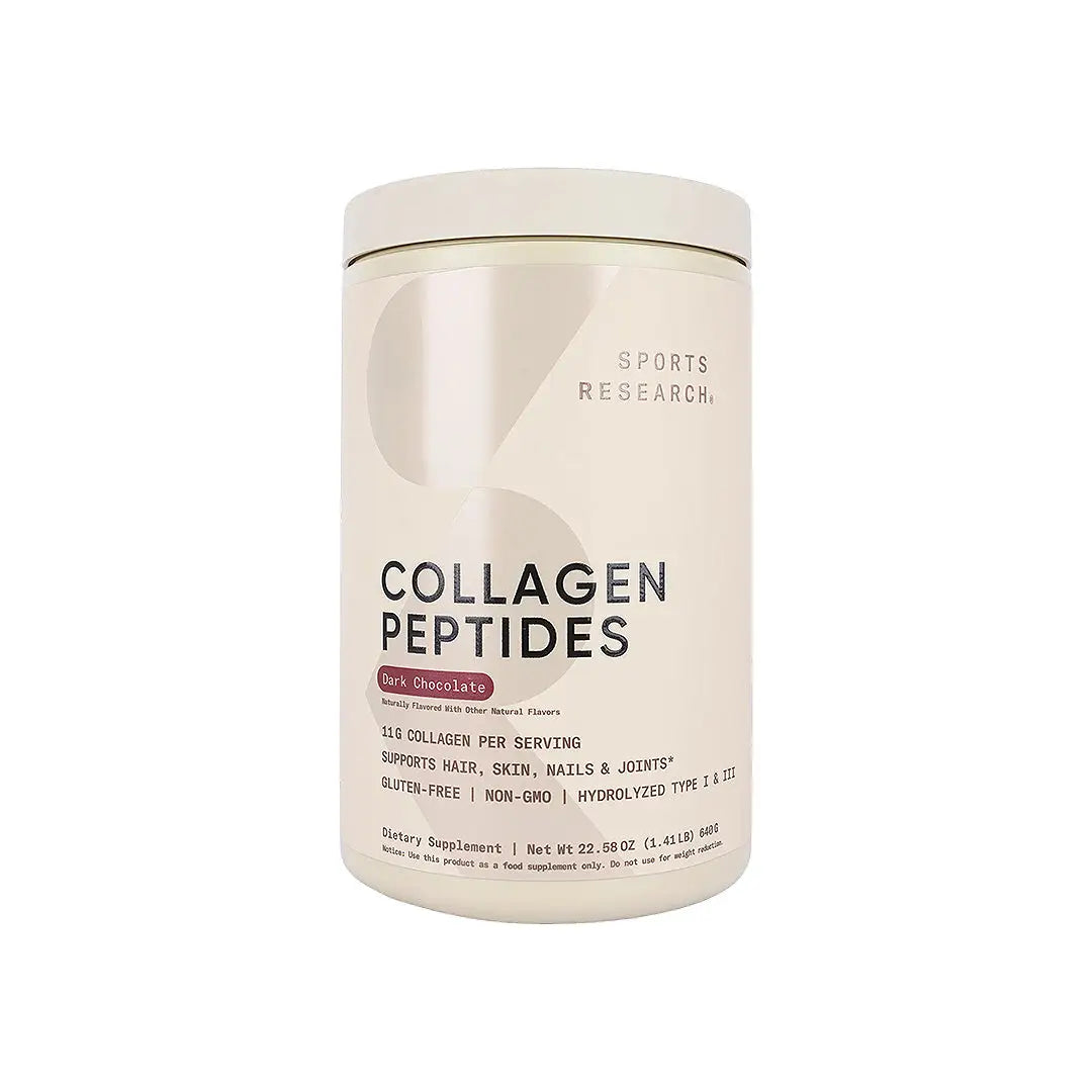 57730-Sports Research Collagen Peptides Dark Chocolate 640g