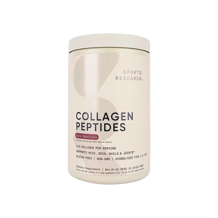 57730-Sports Research Collagen Peptides Dark Chocolate 640g