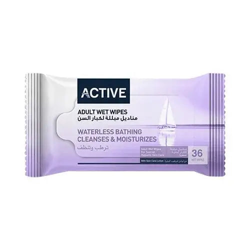 57733-Active Hygiene Adult Wet Wipes 36pcs