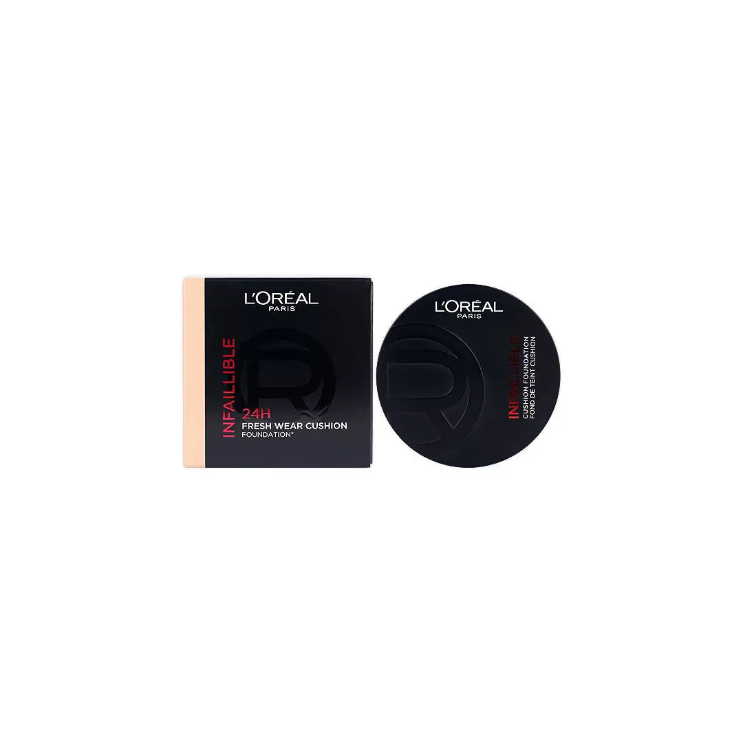 57746-L’Oreal Infaillible FDT 24H Fresh Wear Cushion 100 - Neutral +9