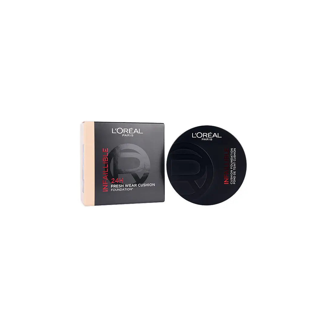 57746-L’Oreal Infaillible FDT 24H Fresh Wear Cushion 100 - Neutral +1