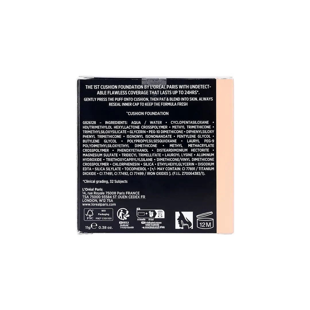 57747-L’Oreal Infaillible FDT 24H Fresh Wear Cushion 120 - Warm +8