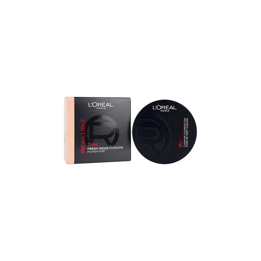 57747-L’Oreal Infaillible FDT 24H Fresh Wear Cushion 120 - Warm +1