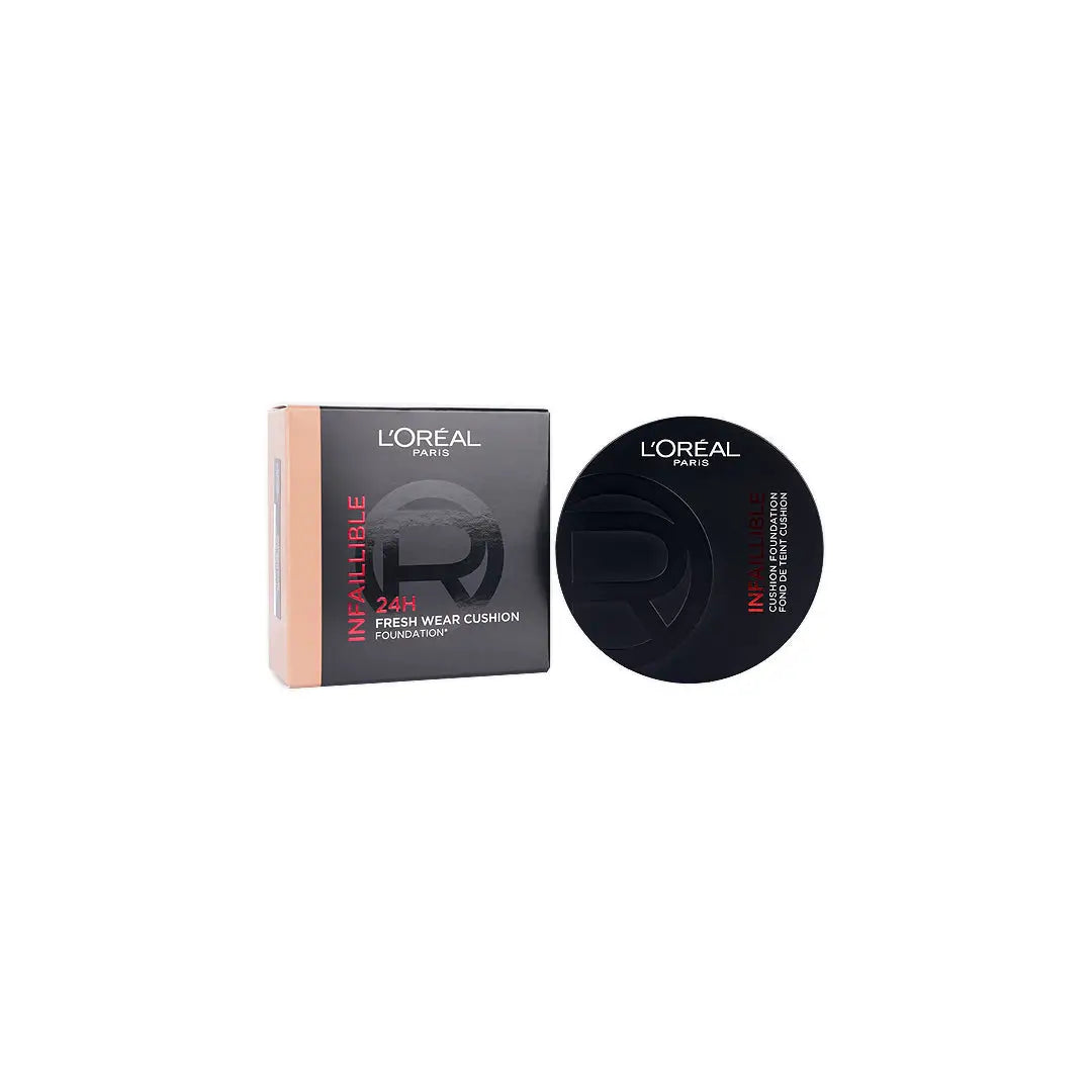 57748-L’Oreal Infaillible FDT 24H Fresh Wear Cushion 140 - Neutral +1