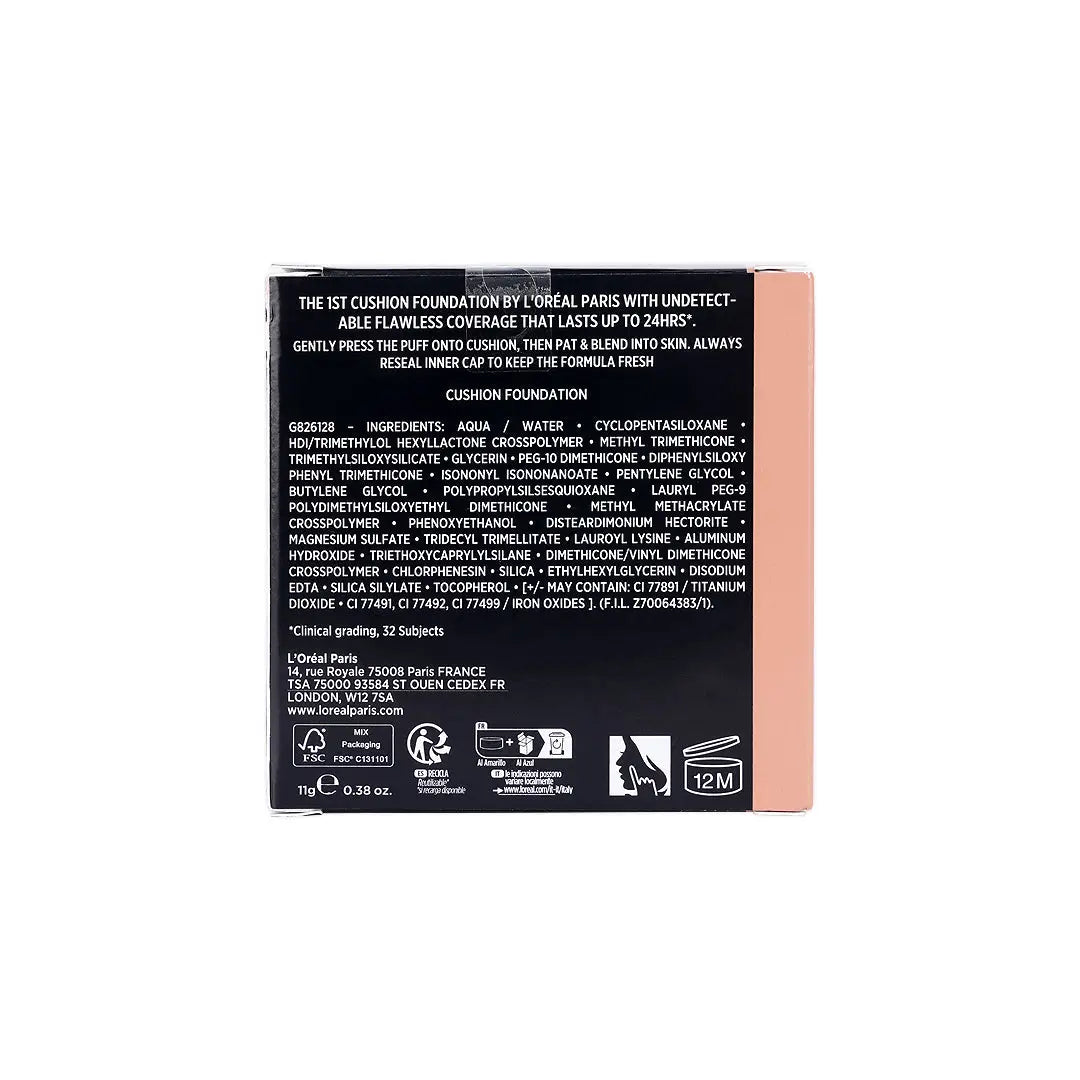 57749-L’Oreal Infaillible FDT 24H Fresh Wear Cushion 220 - Cool +9