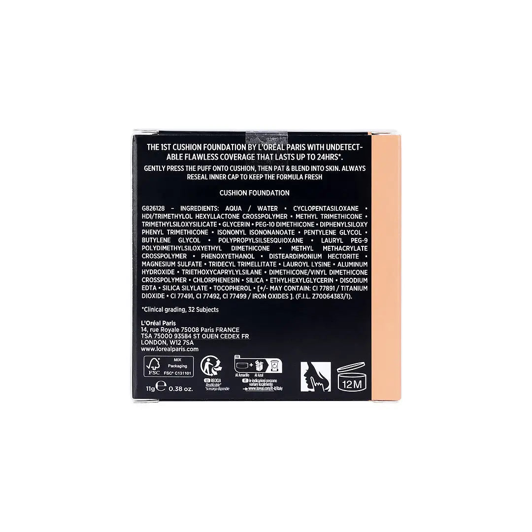 57750-L’Oreal Infaillible FDT 24H Fresh Wear Cushion 250 - Neutral +8