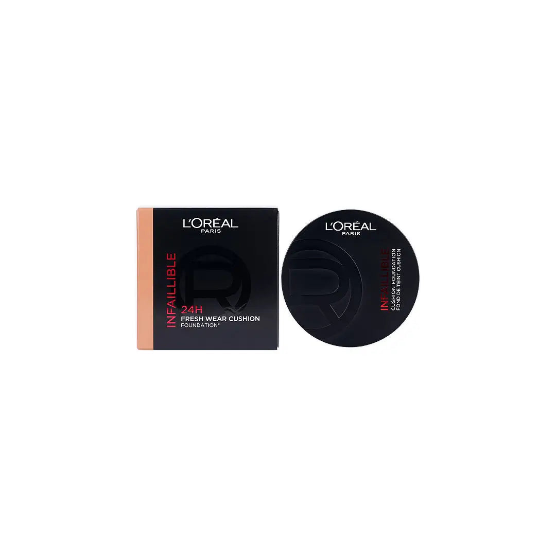 57751-L’Oreal Infaillible FDT 24H Fresh Wear Cushion 260 - Warm +8
