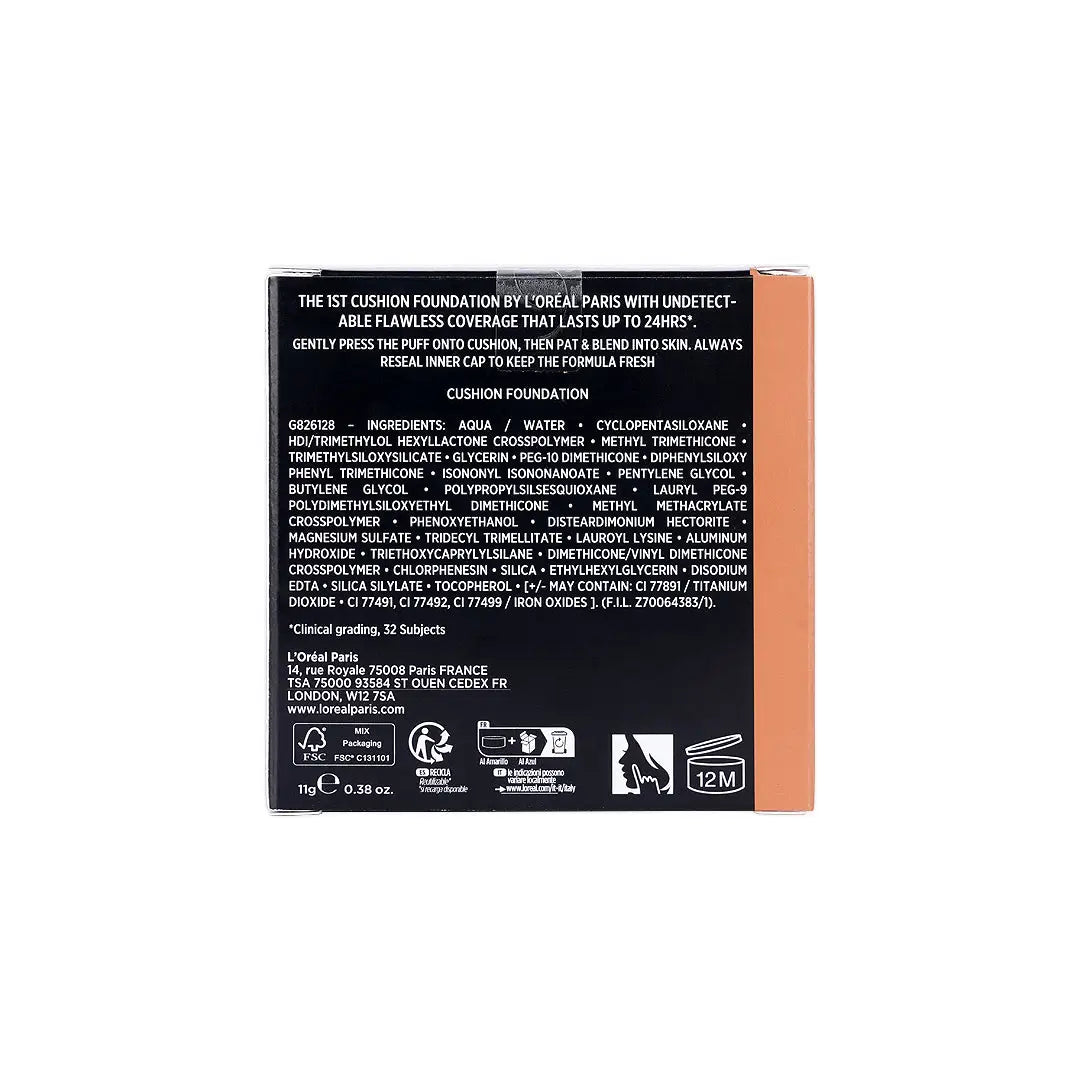 57752-L’Oreal Infaillible FDT 24H Fresh Wear Cushion 300 - Cool +7