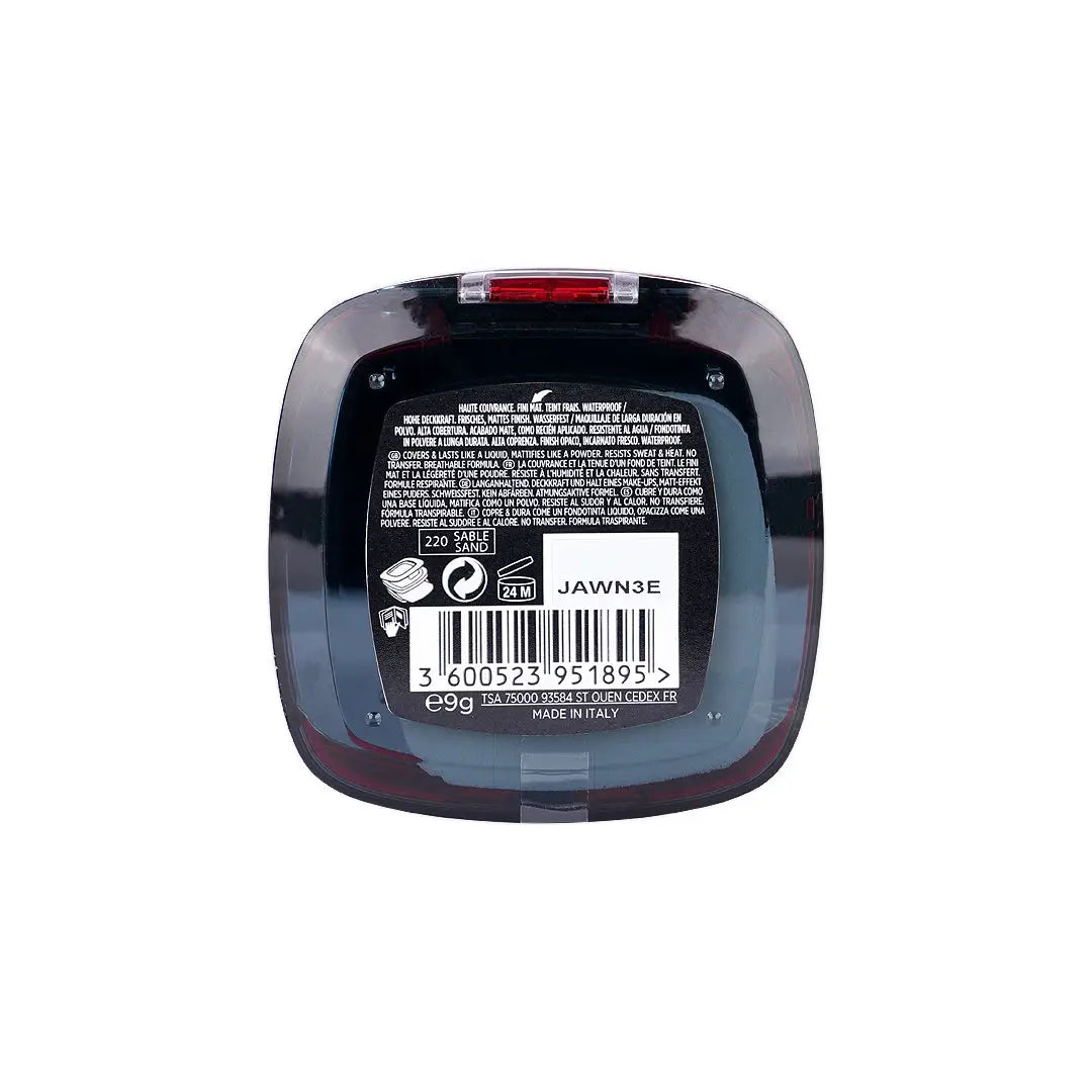 57753-L’Oréal Infaillible 24H Fresh Wear Powder 220 - Sand +5