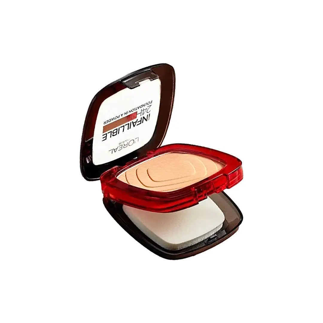 57757-L’Oréal Infaillible 24H Fresh Wear Powder 245 – Golden Honey