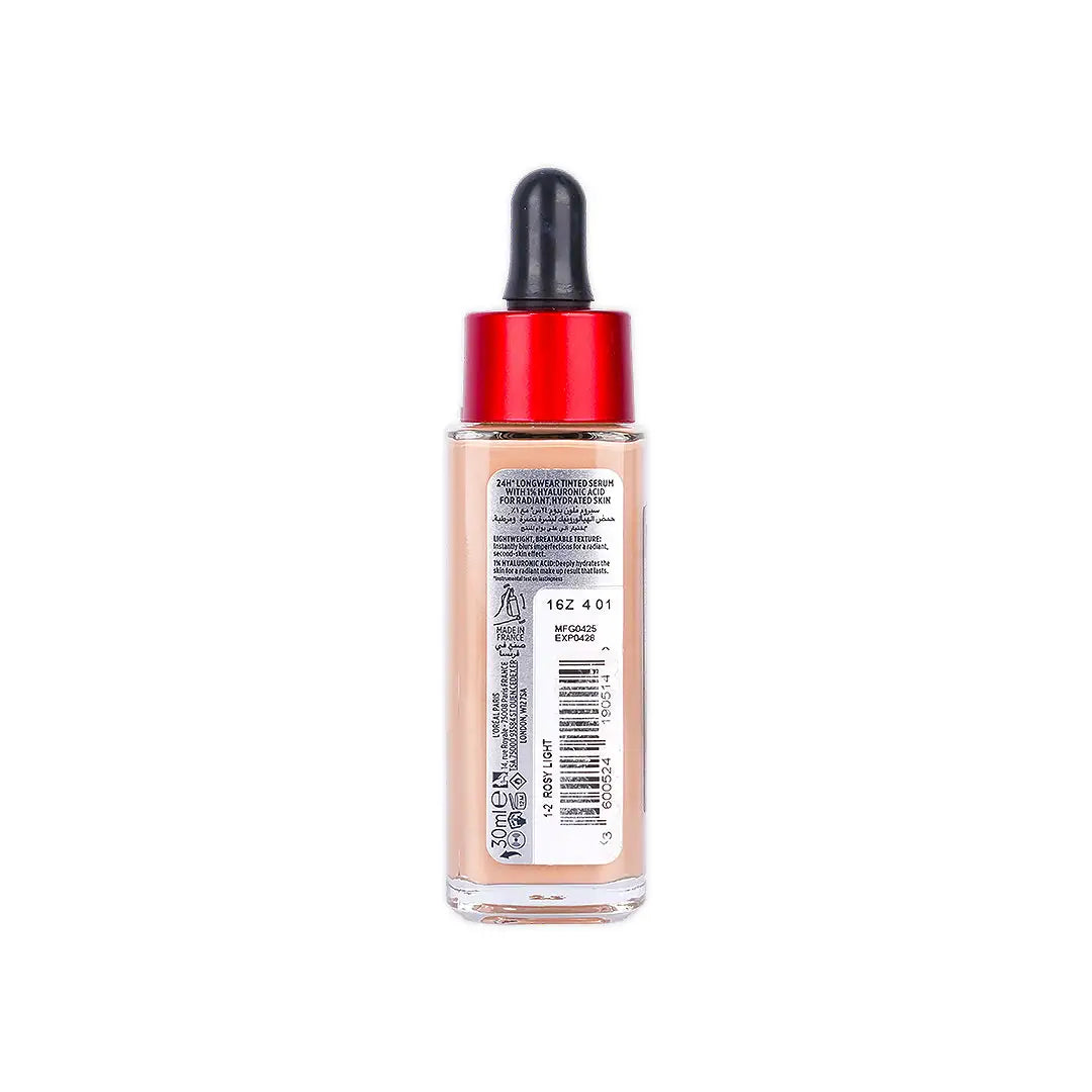 57758-L’Oreal Infallible 24H Tinted Serum 30ml 1-2 Rosy Light +3