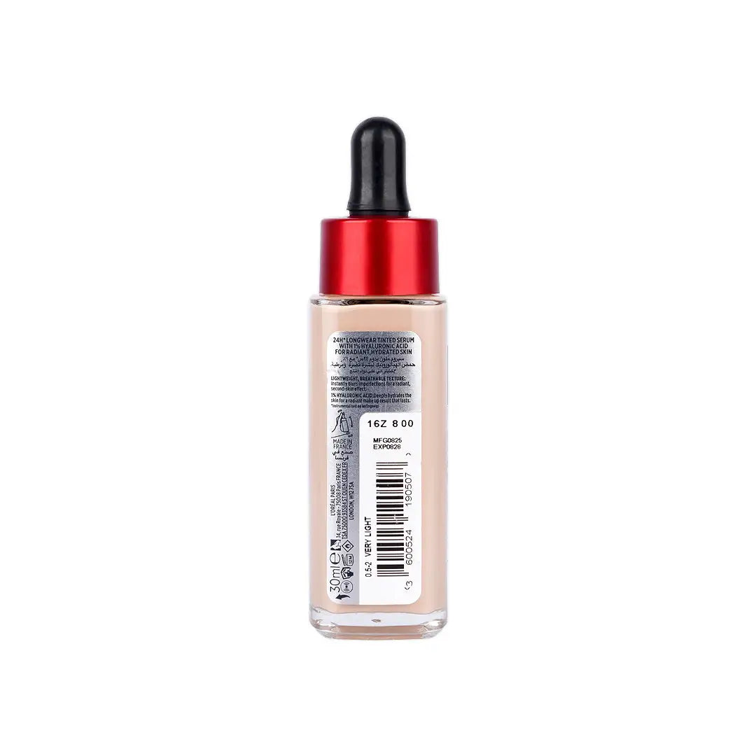 57759-L’Oreal Infallible 24H Tinted Serum 30ml 0.5-2 Very Light +3