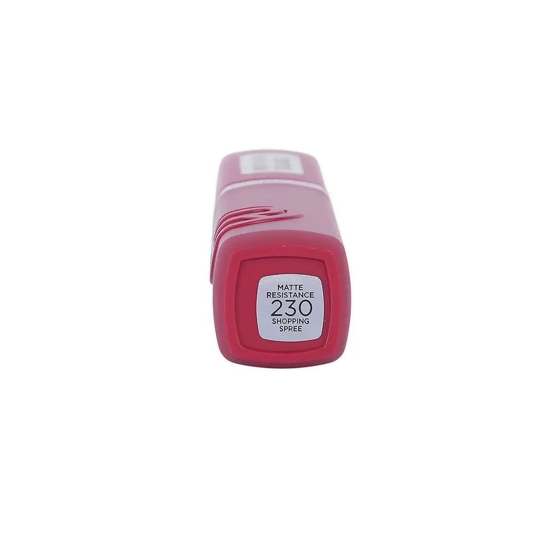 57766-L’Oreal Infallible Matte Resistance Lipstick 230-Shopping +3