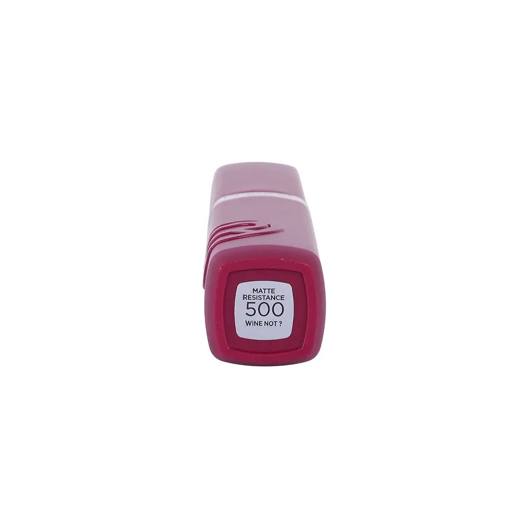 57768-L’Oreal Infallible Matte Resistance Lipstick 500-Wine +1