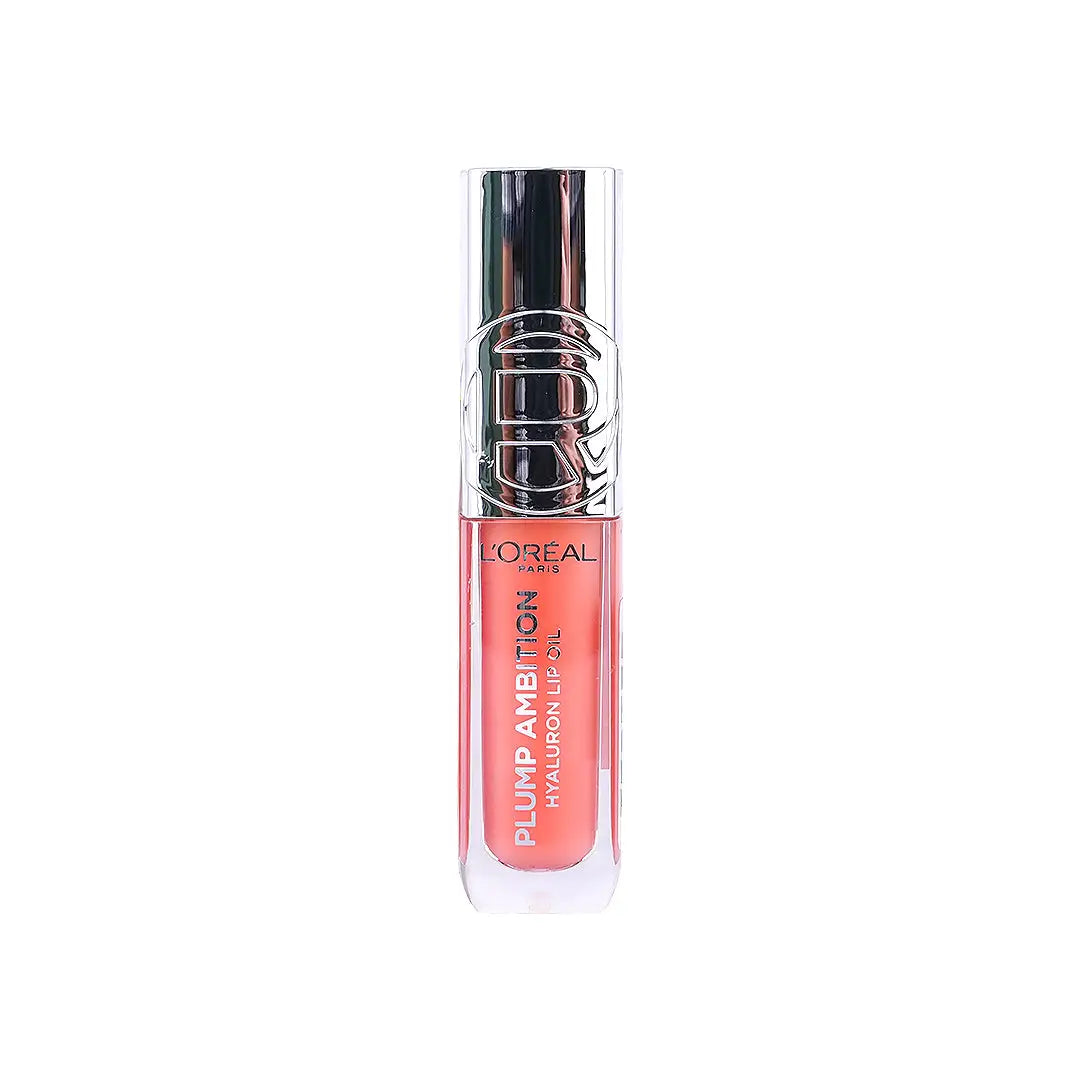 57780-L’Oreal Plump Ambition Lip Oil 201-Milky Nu
