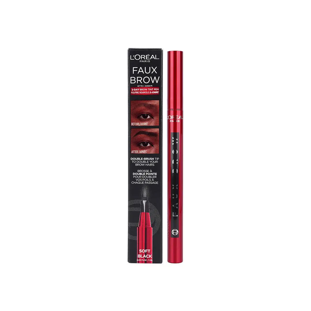 57798-L’Oréal Infallible Faux Brow Pencil-Soft Black +8