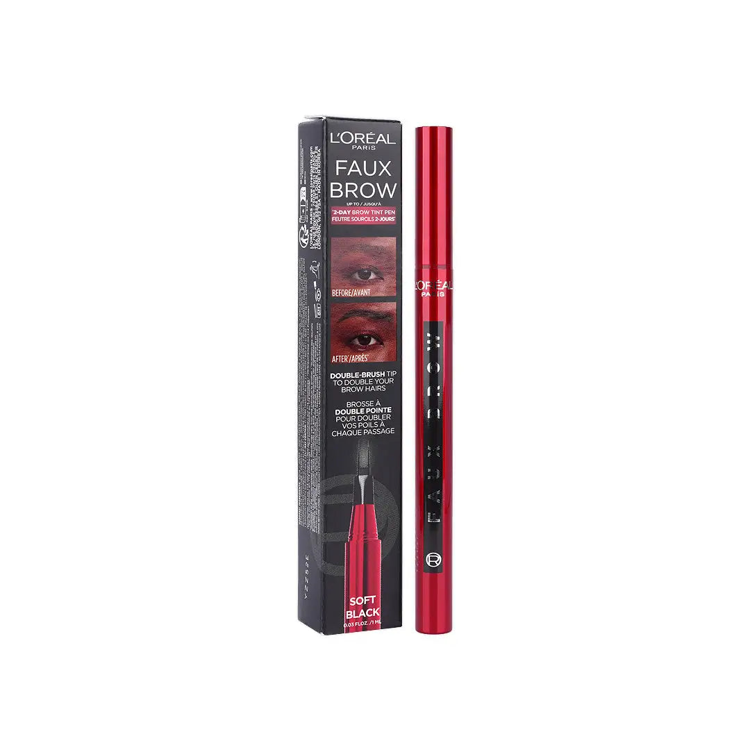 57798-L’Oréal Infallible Faux Brow Pencil-Soft Black +1