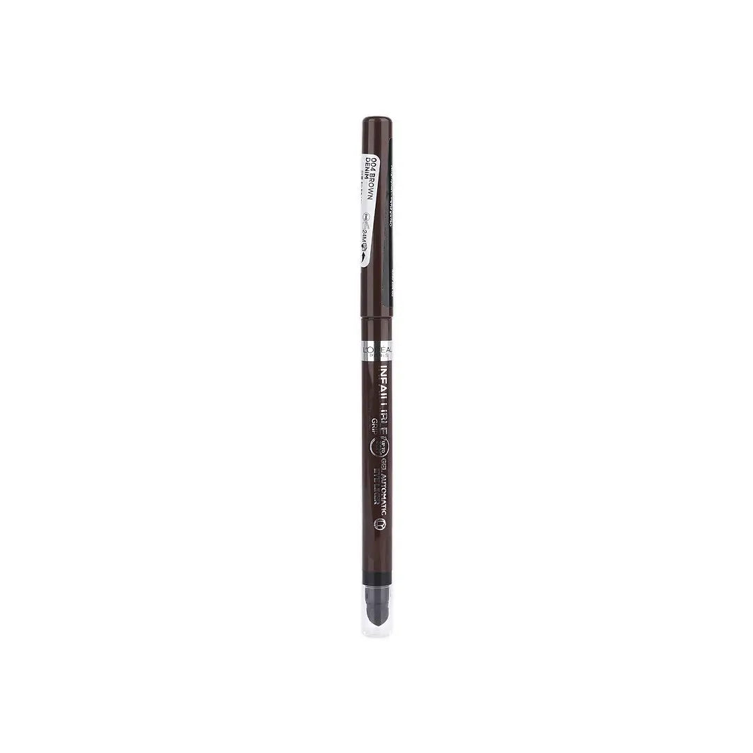 57817-L’Oreal Infaillible Eye Liner Automatic Gel 004-Brown Denim +3