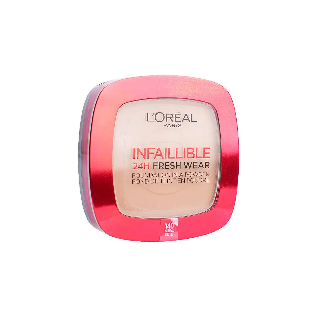 57826-L’Oréal Infaillible 24H Fresh Wear Powder 140 - Neutral +4