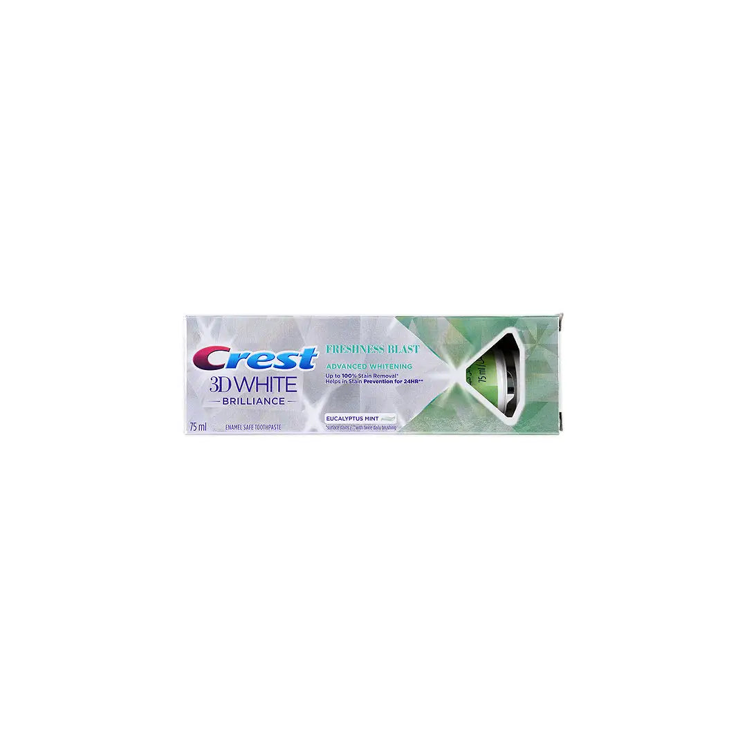 Crest 3D White Brilliance Freshness Blast Toothpaste 75ml +3
