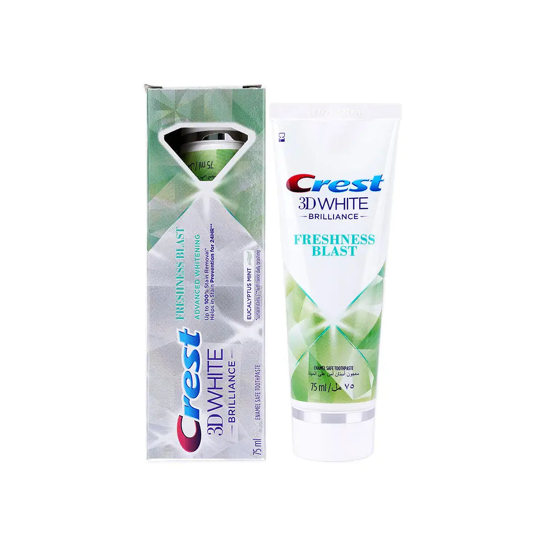 Crest 3D White Brilliance Freshness Blast Toothpaste 75ml