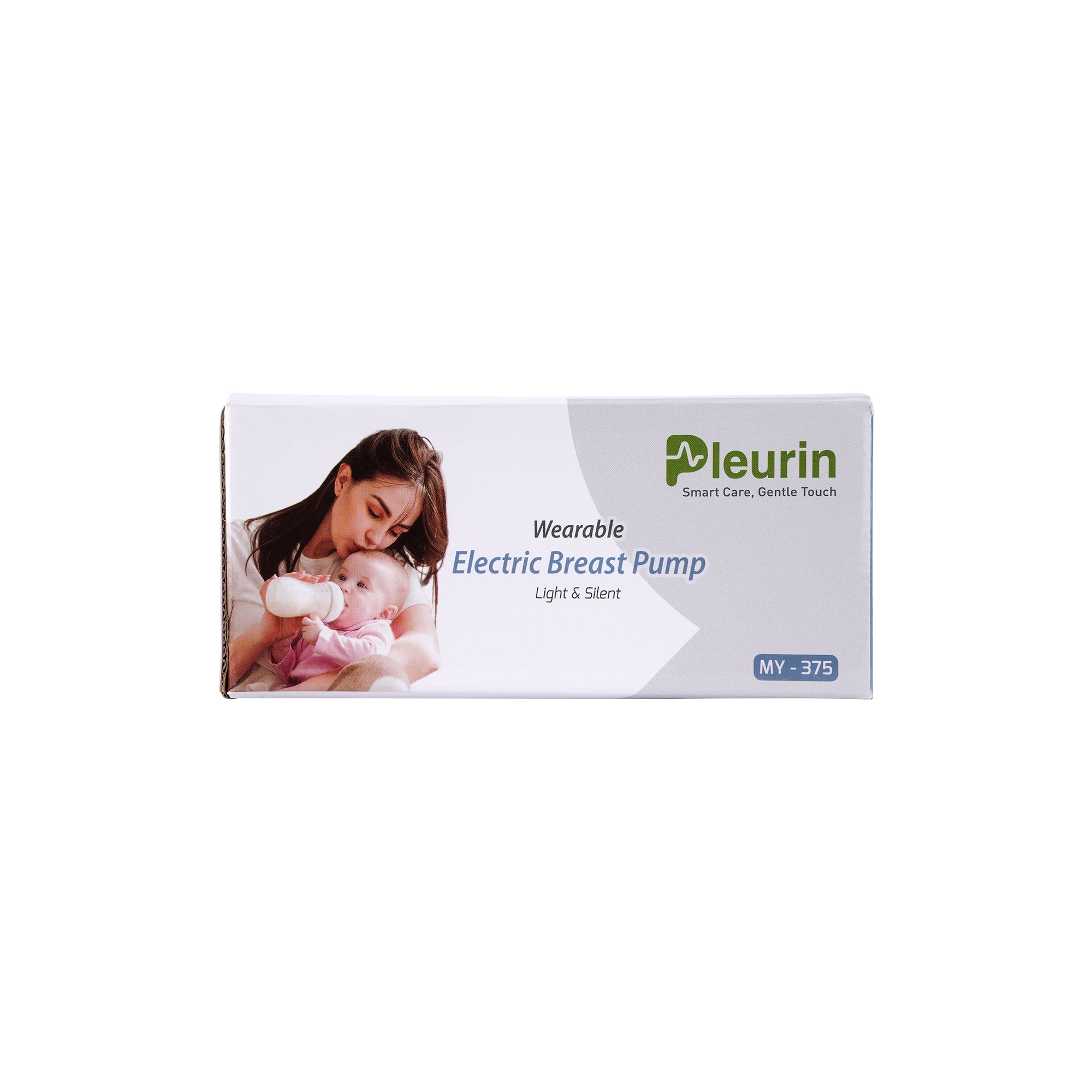 57836-Pleurin Wearable Electric Breast Pump MY-375-White +2