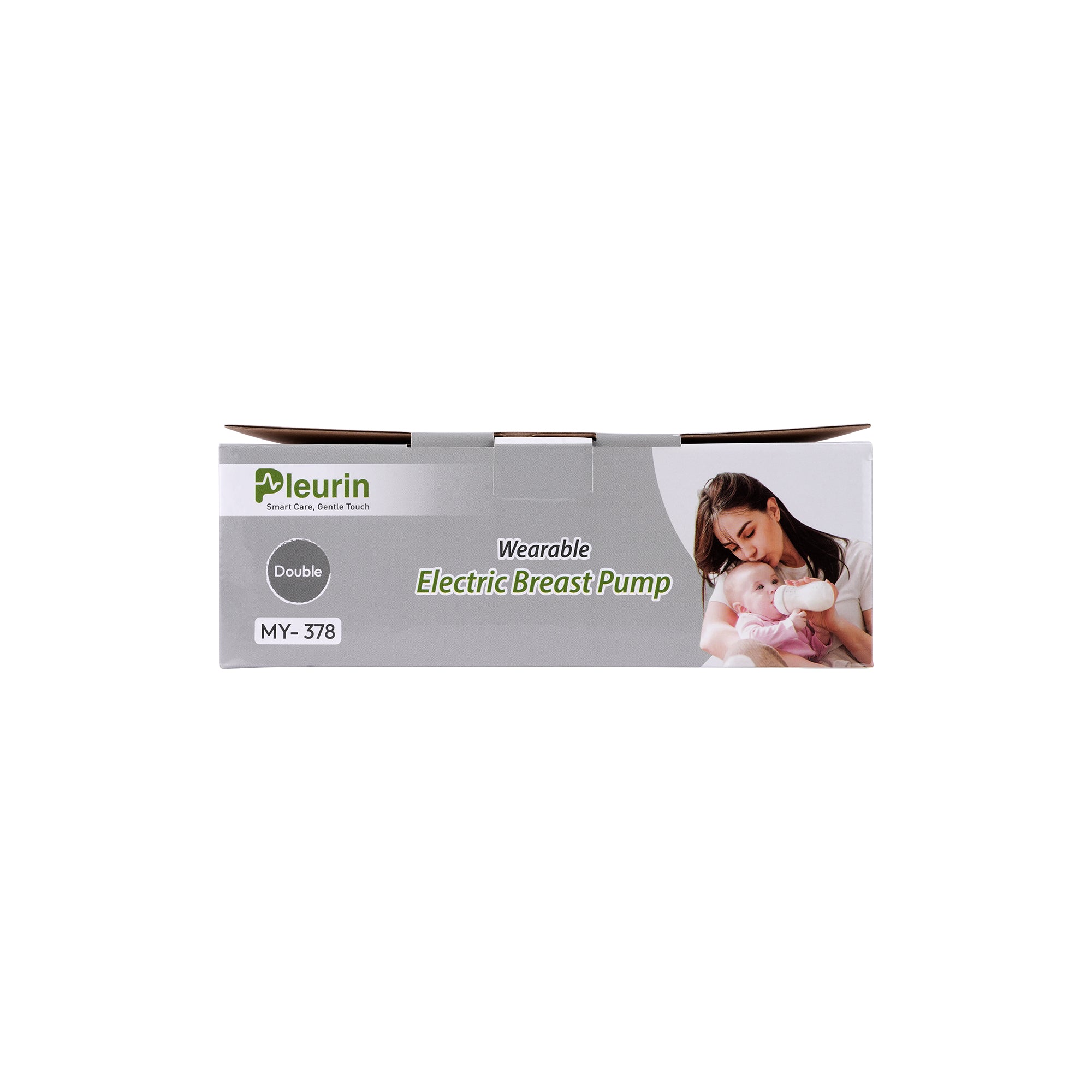 57837-Pleurin Wearable Electronic Double Breast Pump MY-378 +2