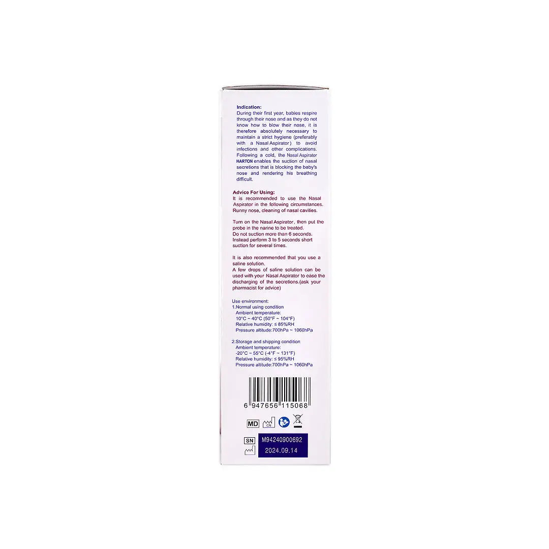 Harton Nasal Aspirator H-NC003 +4
