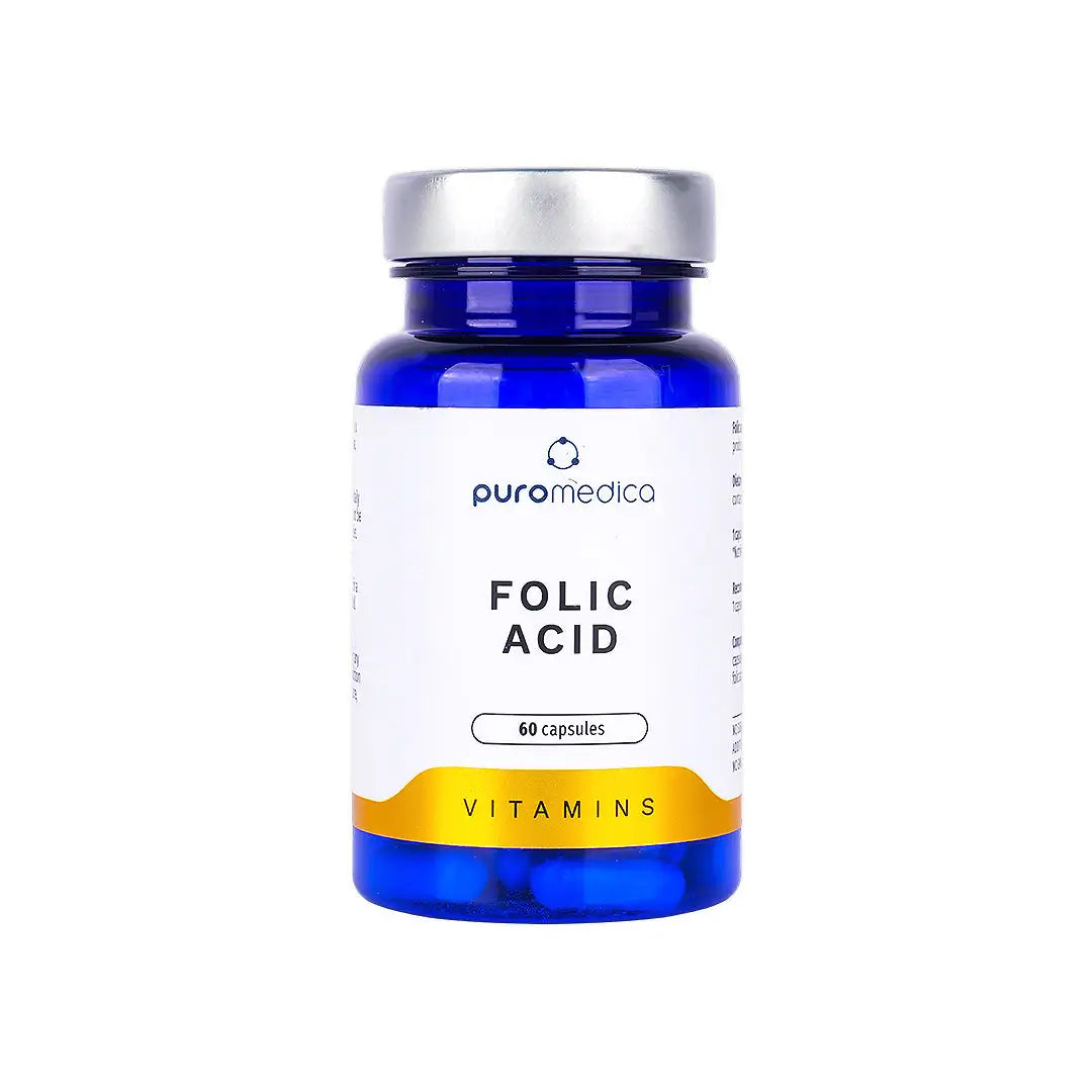 57844-Puromedica Folic Acid Vitamins 60 Capsules