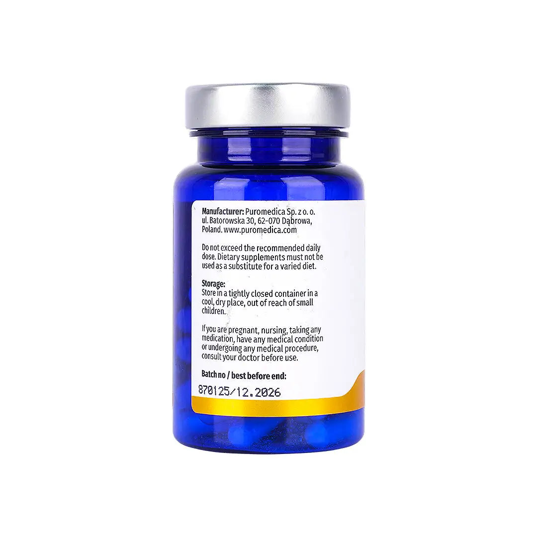 57844-Puromedica Folic Acid Vitamins 60 Capsules +1