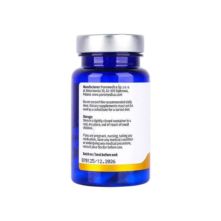 57844-Puromedica Folic Acid Vitamins 60 Capsules +1